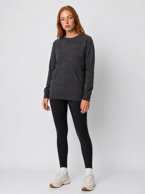 Title Nine Charcoal Crewneck Pullover Sweater